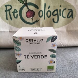 te_verde_ecologico de cultivo nacional