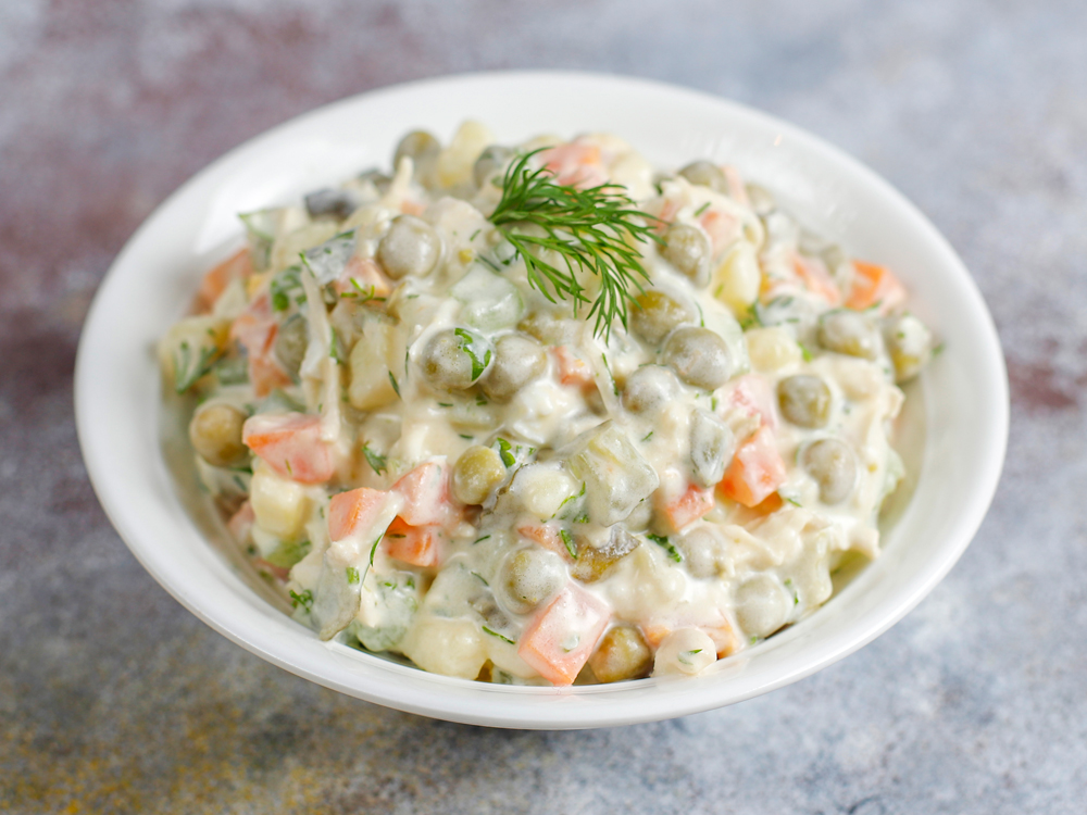 Ensalada Rusa Vegana